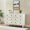 Alaterre Furniture Arden 6-Drawer Double Dresser, Driftwood White ANAN0431 - alternate 8